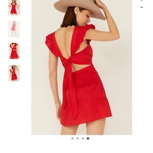 Show me your mumu red dress